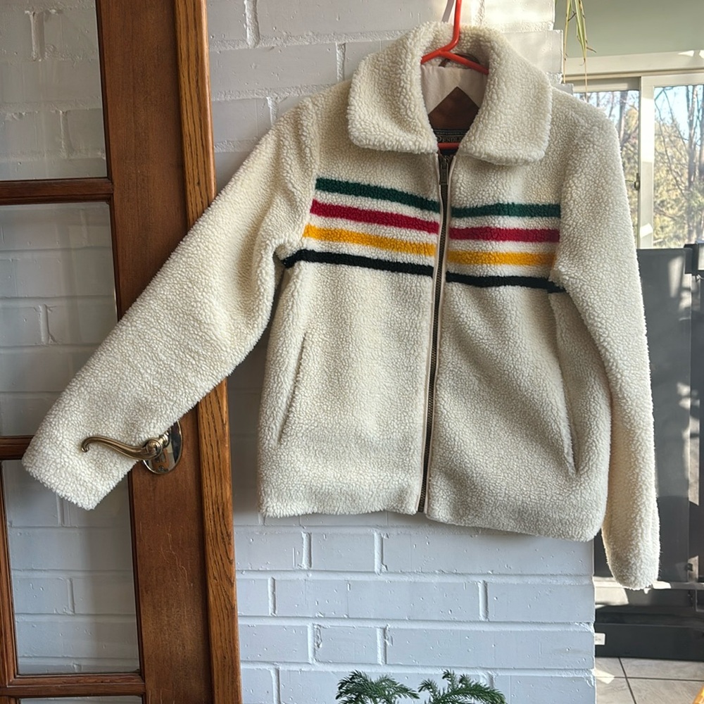 Pendleton Glacier Sunset Sherpa coat